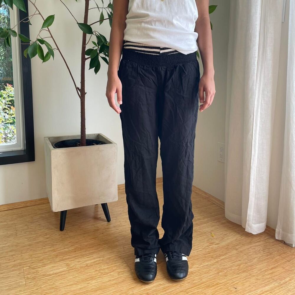 So-clothing Women's Black Trousers